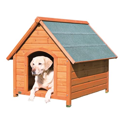 TRIXIE Natura Cottage Dog House, Large Dogs – 40 x 33 x 34.5 in
