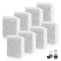 Pet Fountain Charcoal Water Filter Replacement, Dog Cat Water Bowl Filter Pet Water Filter Fit for Gravity Waterer Bowls Pack of 8