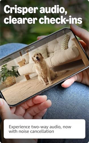 Blink Mini 2K+ (newest model) – Plug-in Home & Pet Indoor Security Camera with 2K video resolution, night vision, enhanced audio, motion detection – 1 camera (Black)