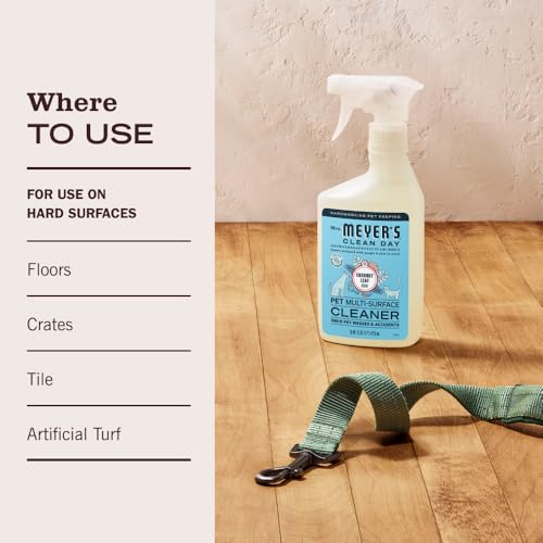 Mrs. MEYER'S CLEAN DAY Pet Multi-Surface Cleaner, Coconut Leaf Scent, 16oz