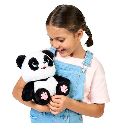 Little Live Pets My Baby Panda ChuChu Plush - Interactive Sounds, Feeding, Potty Dance - Ages 4+