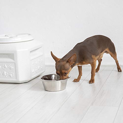 Gamma2 Vittles Vault Dog Food Storage Container with Airtight Lid, holds up to 10-15 Pounds of Dry Pet Food, Cat Kibble and Bird Feed, BPA Free, Made in USA
