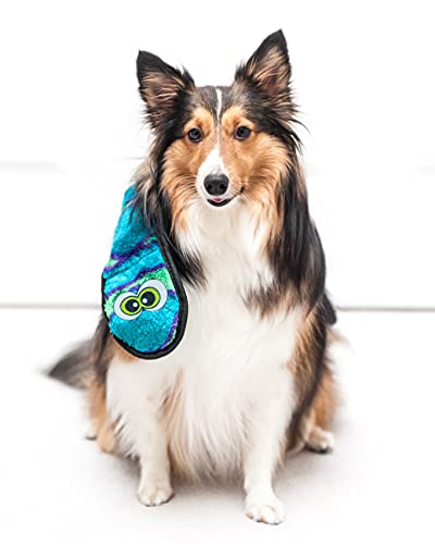 Outward Hound Durablez X-Large Snake Stuffing-Free Squeaky Plush Dog Toy for Puppies & Dogs - Interactive, Soft Yet Tough, No Mess, Jumbo Squeaker, Long-Lasting Play, 40 inch, Orange