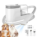 Ozumek Dog Grooming Vacuum, Dog Grooming Kit, 3 Suction Modes Dog Brush Vacuum with 5 Pet Grooming Tools (Alabaster)