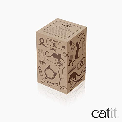 Catit Senses 2.0 Long Hair Cat Grooming Kit