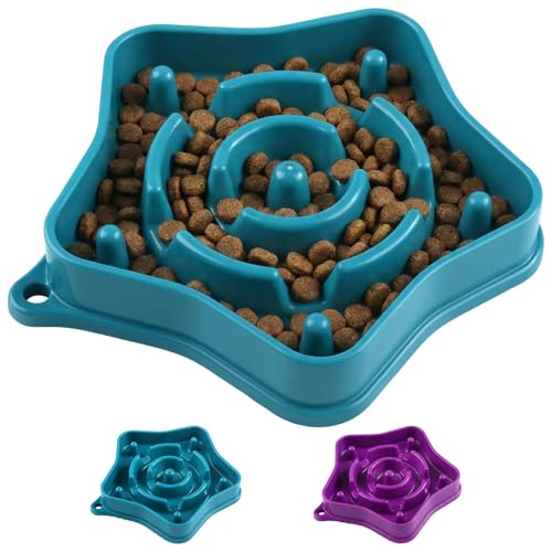 Sufisat Pet Slow Feeder Bowl for Small Dogs, Puzzle Feeder for Petite Dogs, Anti-Choking, Slow Eating, 350ML Capacity, BPA-Free, Small Size