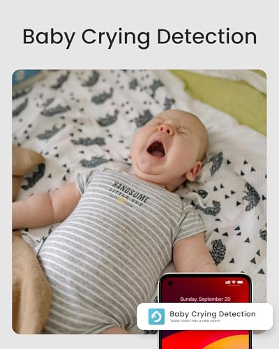 youkey 2.5K Indoor Camera, No Monthly Fees, Pan-Tilt, 360° Dog/Pet Camera for Home Security with Phone App, 5G/2.4G WiFi 6, Human/Pet/Baby Crying Detection, Auto Tracking, Two-Way Audio, Night Vision