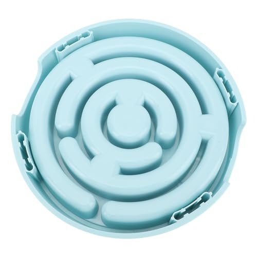 Pet Slow Feeder Bowl Round Cervical e Dog Cat Food Bowls for Medium Dogs Cats Multipurpose Slow Feeder for Digestion IChoking Design
