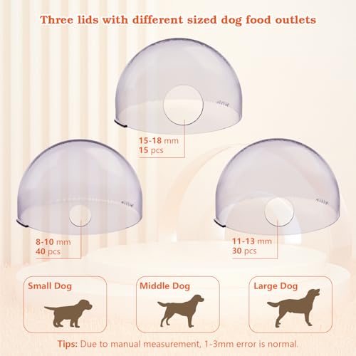 Dog Interactive Treat Dispenser Toy, Food Puzzle Slow Feeder (Yellow)