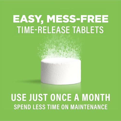 Affresh Washing Machine Cleaner, Helps Power Away Odor Causing Bacteria & Grime Deep Inside Pump, Valve & Hoses, 12 Time Release Tablets, 1 Year Supply