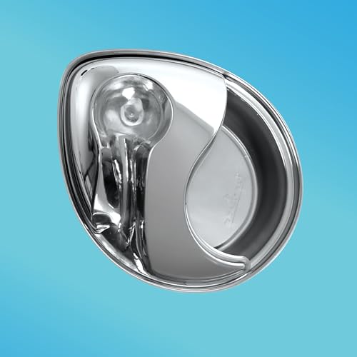 Pioneer Pet Stainless Steel Fountain Raindrop Design , 60oz