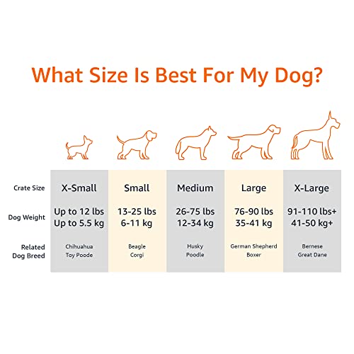 Amazon Basics Cooling Breathable Elevated Pet Bed with Metal Frame for Large Dogs, X-Large (60.1 x 37.1 x 8.9 Inches), Grey, 1 Count