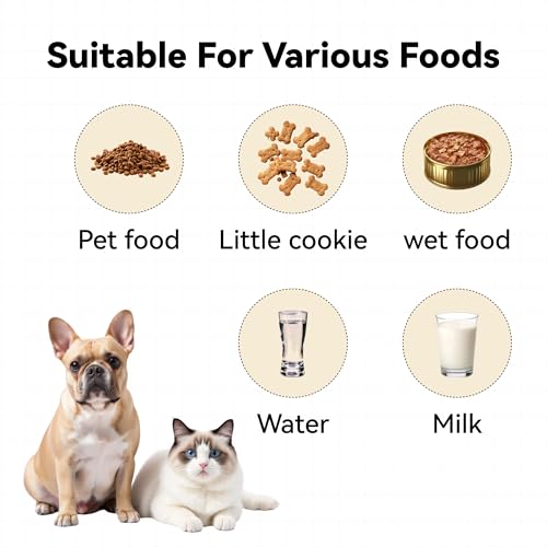 Slow Feeder Insert for Cat Dog Bowls, Anti-Choking Silicone with Strong Suction Cups, Fits Most Cat Bowls, Ideal for Puppy Small Medium Breeds