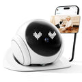XZI Movable Indoor Robot Camera, Family Bot Security for Cat/Dog/Pet/Elderly, Robot Camera on Wheels with Auto-Recharge, 2-Way Talk, Night Vision, Motion Detection, Phone App