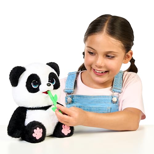 Little Live Pets My Baby Panda ChuChu Plush - Interactive Sounds, Feeding, Potty Dance - Ages 4+