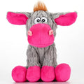 loncoldy Plush Chew Toys for Large Dogs, Tough Crinkle Stuffed Animal Squeaky Interactive Toys for Small Medium Large Dogs, Keep Them Busy, Big Pet Toys