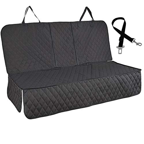 Honest Dog Car Seat Covers, Dog seat Cover with Side Flap for Cars, Trucks, and Suv's - Waterproof & Nonslip Pet Seat Cover for Backseat