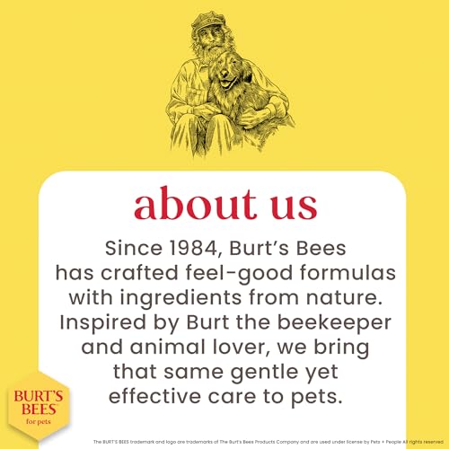 Burt's Bees for Pets Waterless Cat Shampoo Spray, No-Rinse Cat Dry Shampoo with Shea Butter & Honey for Gentle Cleaning Between Baths, pH Balanced, No Harsh Detergents, 10 Fl Oz