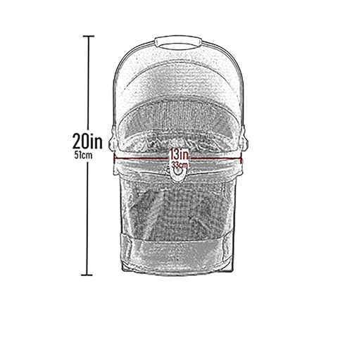 Pet Gear No-Zip View 360 Pet Carrier & Car Seat with Booster Seat Frame for Small Dogs & Cats, Mesh Ventilation, Push Button Entry, No Tools Required, Dark Charcoal
