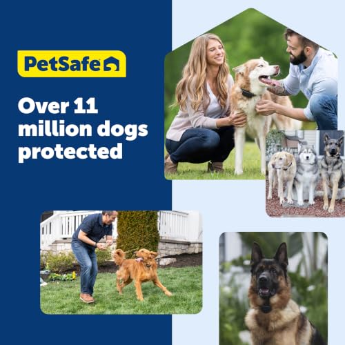 PetSafe Guardian GPS Dog Fence No Subscription Create Your Own Wireless Dog Fence Single-Yard Fence for Yards 3/4 Acres or Larger World's Safest GPS Dog Fence Tech New, Redesigned Collar