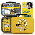 Ruffify Dog and Cat First Aid Kit – Vet Approved, 74 Essential Items Pet Emergency Kit Accessories for Car, Travel, Hunting, Hiking & Camping Gear with Mini Pouch for Home, Office & Outdoor Adventures
