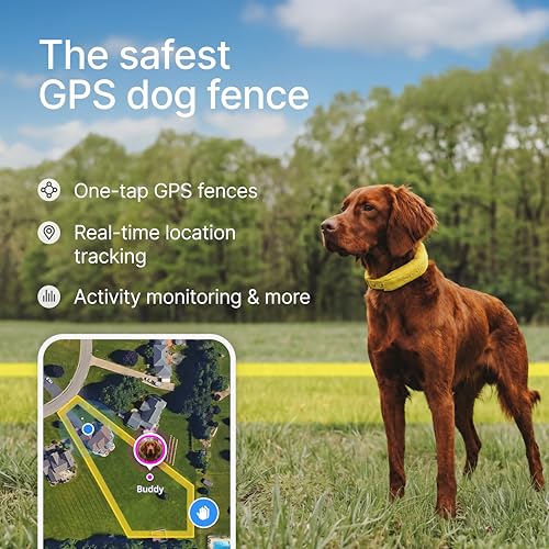 Halo Collar 5 Wireless Dog Fence & GPS Dog Collar, Keep Your Dog Safely Contained Outdoors with App-Controlled Boundaries and Real-Time Tracking, One Size, Realtree Camo