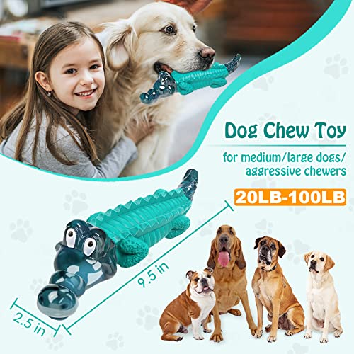 Jeefome Dog Toys for Aggressive Chewers - Tough, Indestructible Dog Chew Toys for Large, Medium, Small Breed Dogs to Keep Them Busy