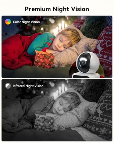 TMEZON Video Pet Dog Camera Indoor Two Way Wireless Security Camera Monitor 1080P with Phone app and Motion Detection,Baby/Elderly/Nanny Audio Calling Device Pan Tilt