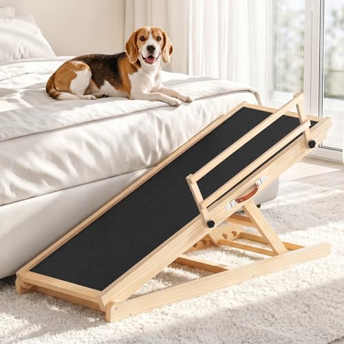 Dog Ramp for Bed, Sofa & Car, for Senior, Injured & Small to Large Dogs