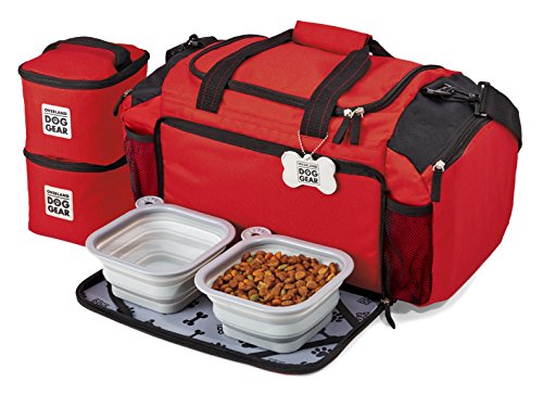 Mobile Dog Gear Ultimate Week Away Duffel Red