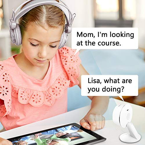 LaView Security Cameras 4pcs, Home Security Camera Indoor 1080P, Wi-Fi Cameras Wired for Pet, Motion Detection, Two-Way Audio, Night Vision, Phone App, Works with Alexa, iOS & Android & Web Access