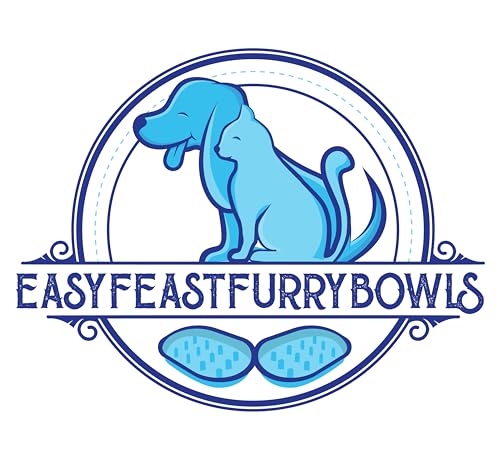 EasyFeastFurryBowls Slow Feeder Bowl - Compatible with Sureflap Surefeed Feeders, BPA & Silicone, Non-Slip, Dishwasher Safe, Promotes Healthy Eating, Cat, Small & Med Breed, Gray