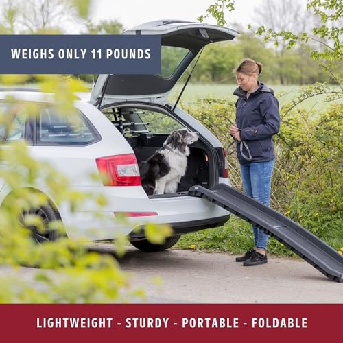 Trixie Folding Pet Ramp, Black