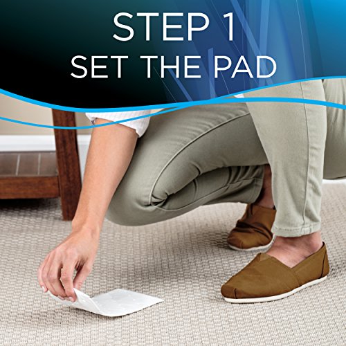 Bissell Stomp 'N Go Pet Lifting Pads + Oxy for Stain Removal on Carpet & Area Rug Cleaning, 20 Pack