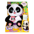 Little Live Pets My Baby Panda ChuChu Plush - Interactive Sounds, Feeding, Potty Dance - Ages 4+