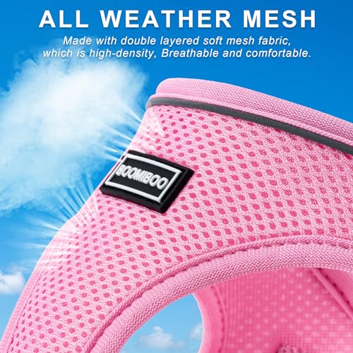 Dog Harness with Leash Set, No Pull Adjustable Reflective Step-in Puppy Pet Vest Harnesses for Small Medium Large Dogs and Cats,Green XS