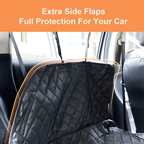 PETICON SUV Cargo Liner for Dogs, Waterproof Trunk Cover for SUVs with Bumper Flap Protector, Scratchproof Durable 600D Oxford Fabric, Non-Slip, Machine Washable