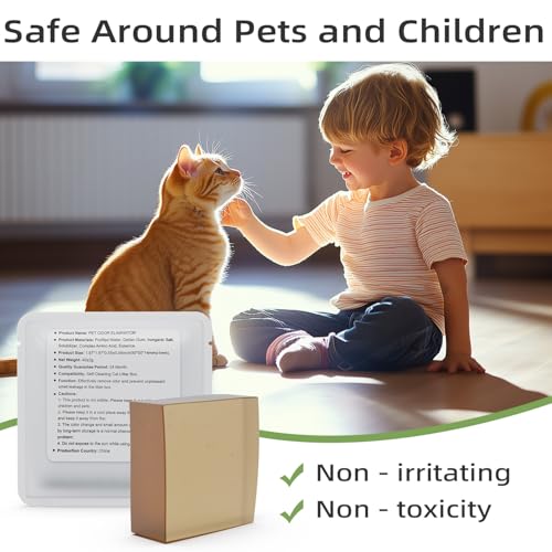 waatoos 6 pack N50 Odor Eliminator 1.0, deodorizer control cat litter box
