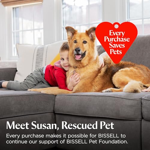 Bissell Multi-Surface Pet Solution with Febreze freshness, For Use in CrossWave and Other Leading Hard Surface and Area Rug Cleaners, 80oz, Dissolves Dirt, grime, and Tough Sticky Messes