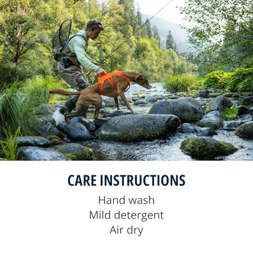 Ruffwear, Web Master, Multi-Use Support Dog Harness, Hiking and Trail Running, Service and Working, Everyday Wear, River Rock Green, Small