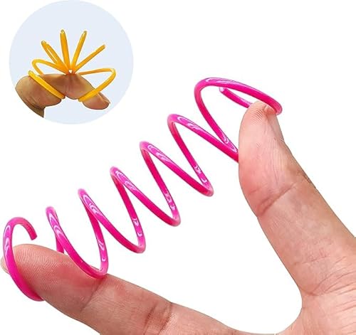 YULOYI Cat Toys for Indoor Cats, 34 Packs Interactive Cat Toy Set with Colorful Springs Toys, Mouse Toy, Catnip Ropes, Balls, Bells, and Sisal Ball for Kitten Toys