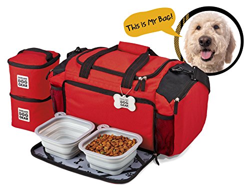Mobile Dog Gear Ultimate Week Away Duffel Red