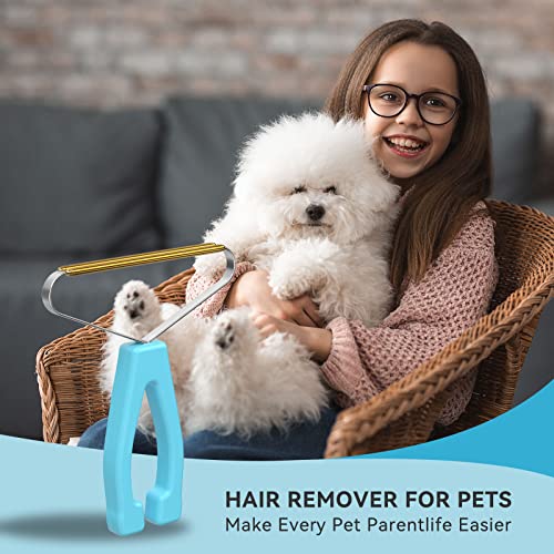 Pet Hair Remover, Dog and Cat Hair Remover, Wool Hair Remover, Carpet Rake for Pet Hair Removal, Carpet Rake, Pile Brush, Hand Shaver for Carpets, Car Cushions, Sofas, Pet Beds, Furniture & Rug