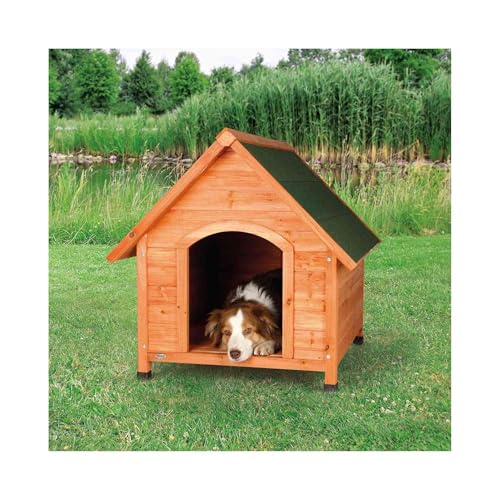 TRIXIE Natura Cottage Dog House, Large Dogs – 40 x 33 x 34.5 in