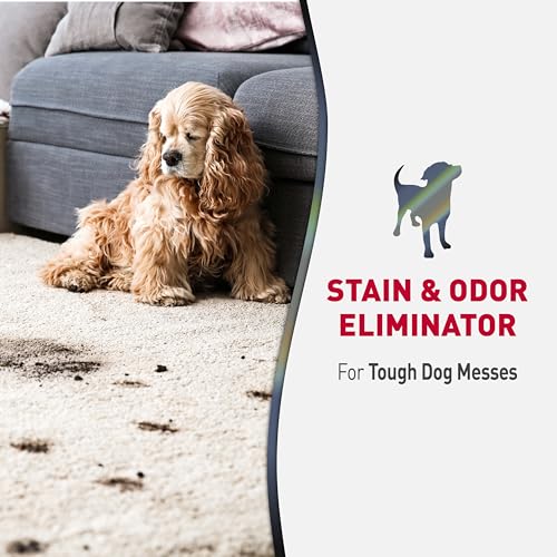 Nature’s Miracle Advanced Stain and Odor Eliminator Dog Spray, Fresh Scent, Severe Mess Enzymatic Formula For Tough Pet Messes, 32 oz