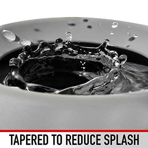Franklin Pet Supply Co. Spill Proof Pet Bowl - No Splash Travel Water + Food Dish for Dogs + Cats - Portable - 16 oz. - BPA Free
