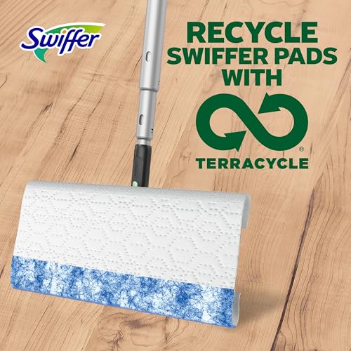 Swiffer Heavy Duty Mop Wet Multi-Surface Cloth Refills for Floor Mopping and Cleaning, Pet with Febreze Odor Defense, 20 count