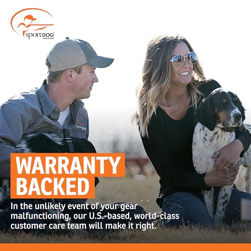 SportDOG YardTrainer 300 Remote Dog Training Collar - 300 Yard Range, 7 Static Levels, Tone & Vibration, DryTek Waterproof, Rechargeable, No-Look Design - Ideal for Yard and Park Training