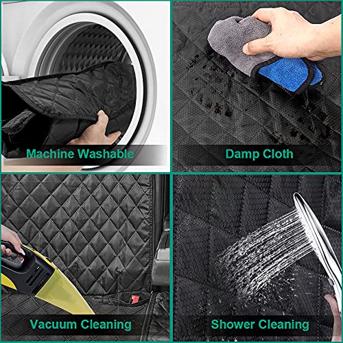 ANOSOSPECIAL Dog Car Seat Cover for Back Seat Cover,Non Stick Fur Rear Seat Protector for Pet,Nonslip Waterproof Durable Universal Fit Interior Backseat Covers for Auto Van SUV
