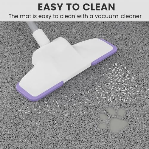 Bulk buys Cat Litter Mat. Traps Litter. Soft Non-Slip Surface. Easy to Clean. 11.5 x 15.75 in Gray Mat for Litter Box Area